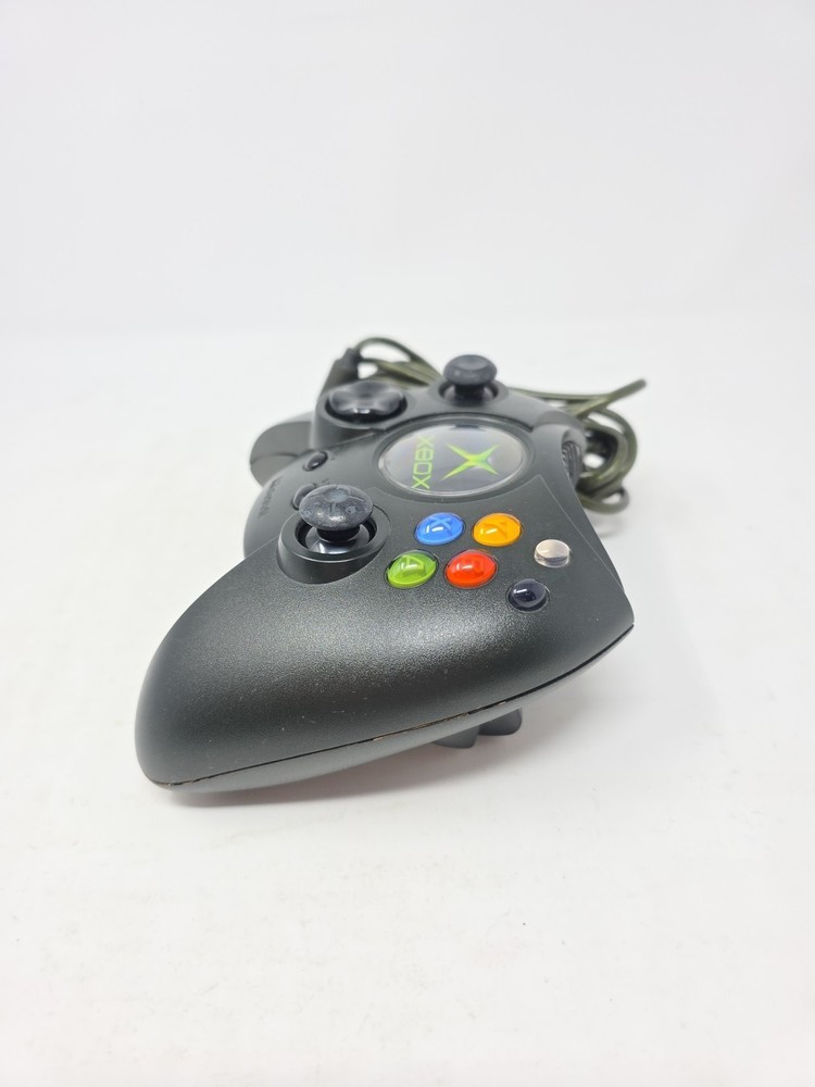 Original Xbox OEM Duke Controller With Breakaway Cable Black Large Tested