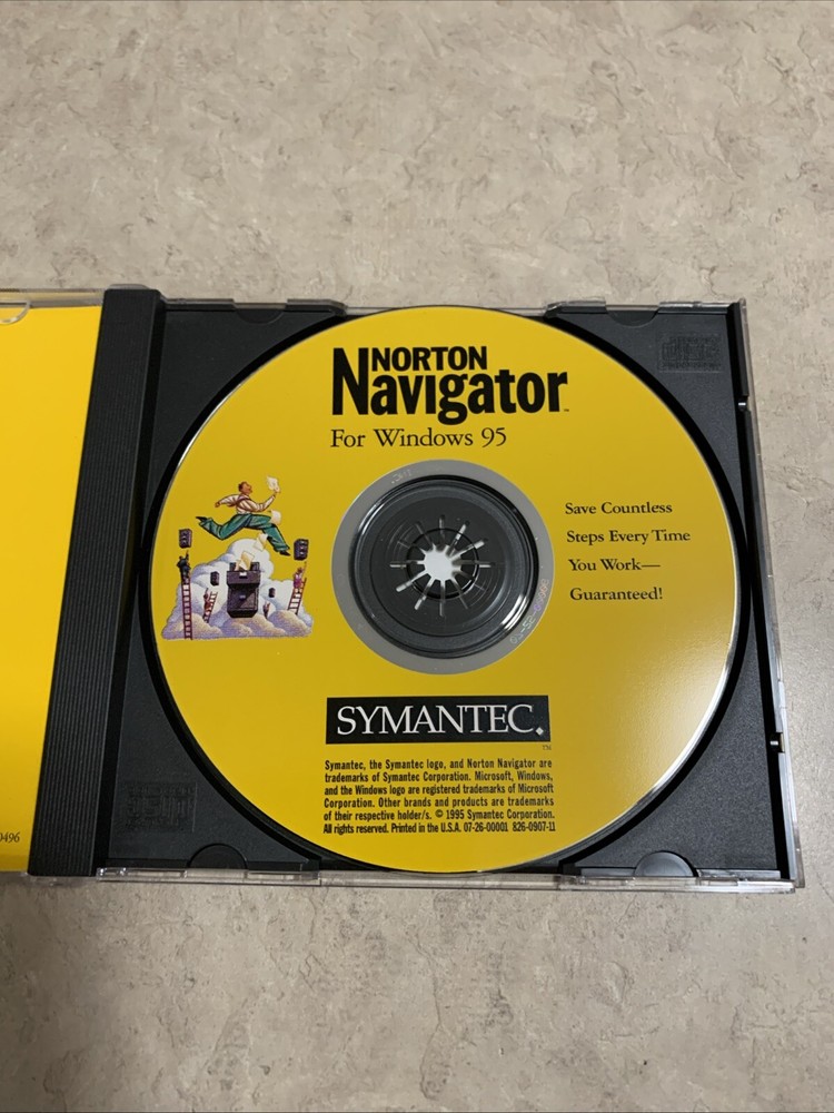 Symantec Norton Navigator Windows 95 CD