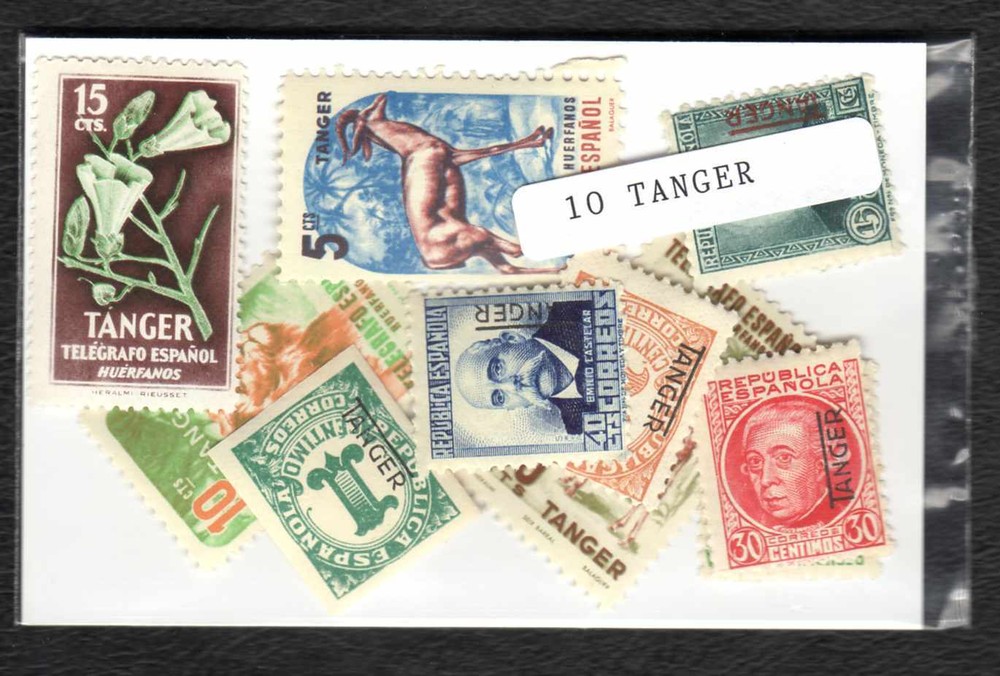 Tanger 10 Different Stamps