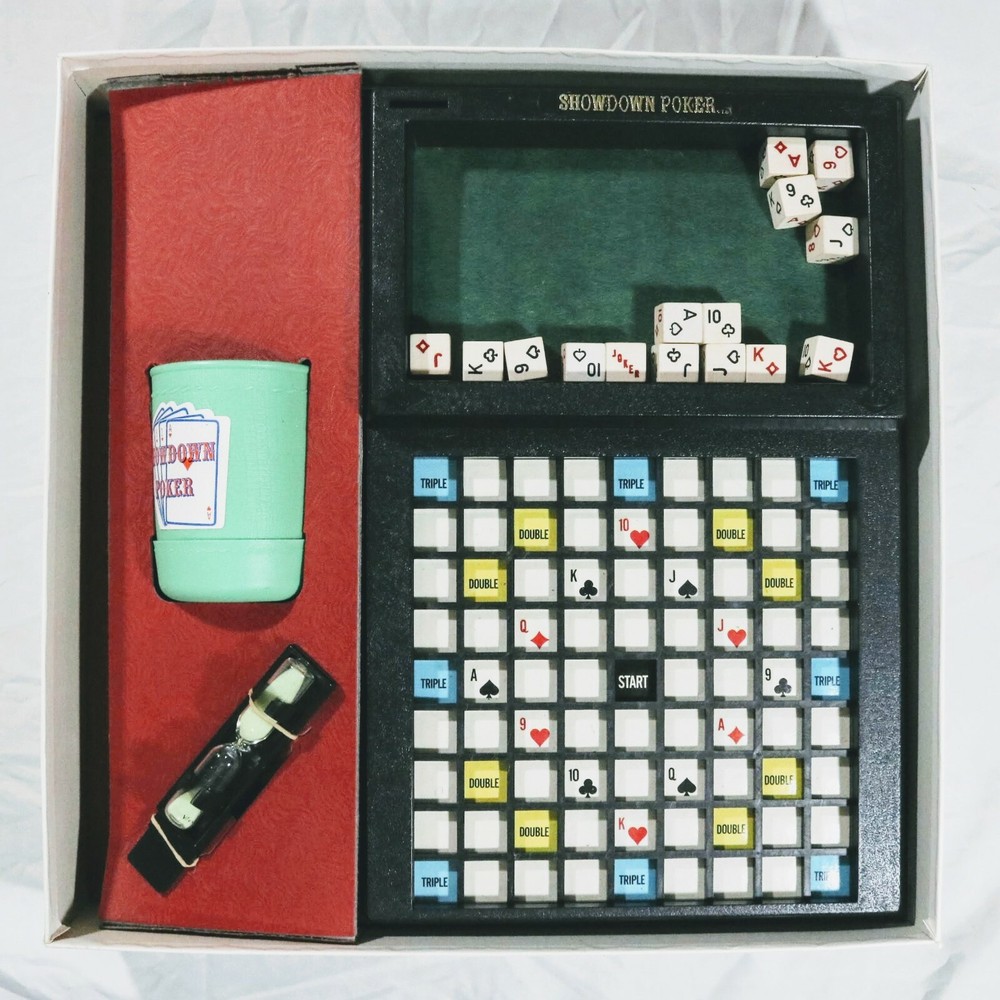 Vintage Game Showdown Poker from 1971