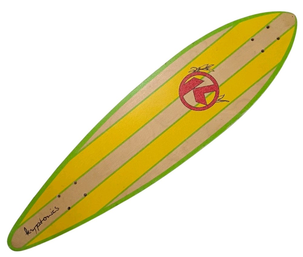KRYPTONICS  38”  Longboard Skateboard Deck