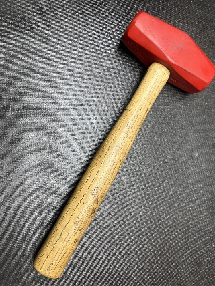 Vintage Nevada Pattern Warren Teed Sledge Hammer - 4 lbs On Solid 13.5” Handle