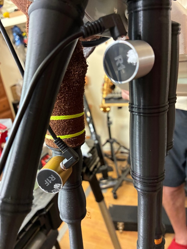 PiezoBarrel R1F Pickup for Recorder/Bagpipes/Didgeridoo