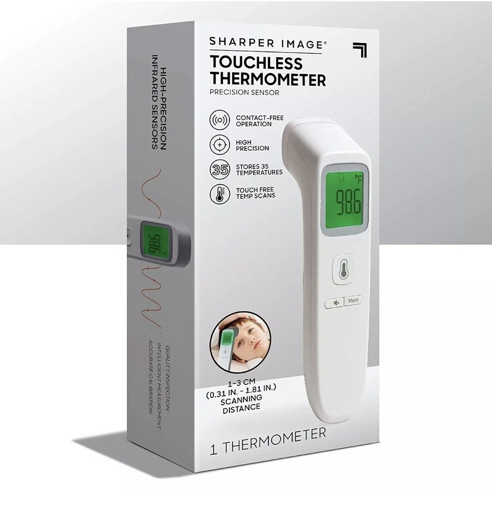 Sharper Image Touchless Thermometer NEW #1