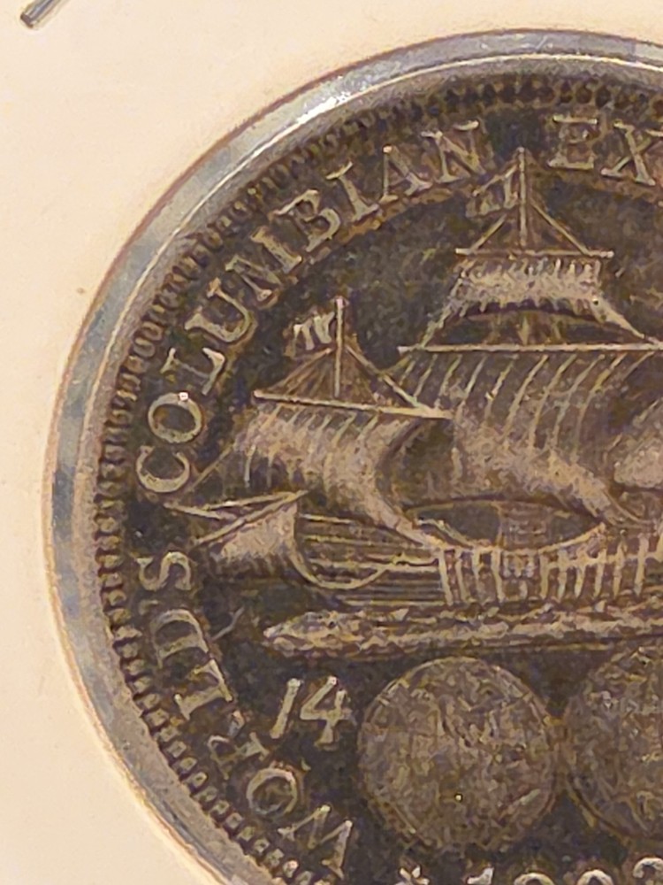 1893 Commemorative Half Dollar Columbia Exposition