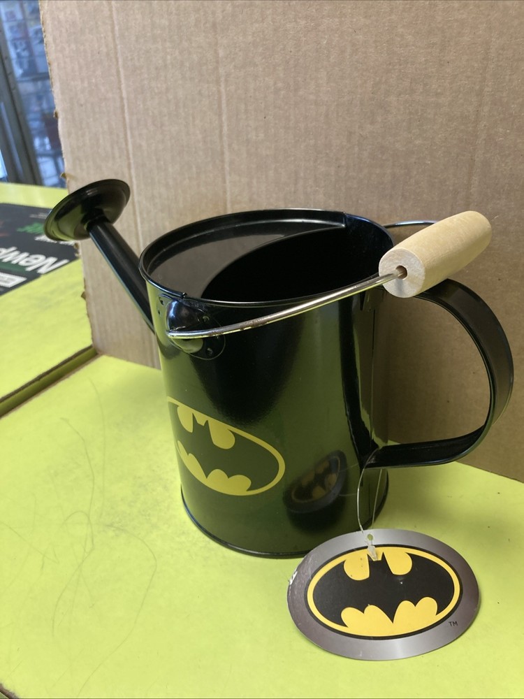 DC Comics BATMAN WATER CAN PAIL With Tags Still Attached