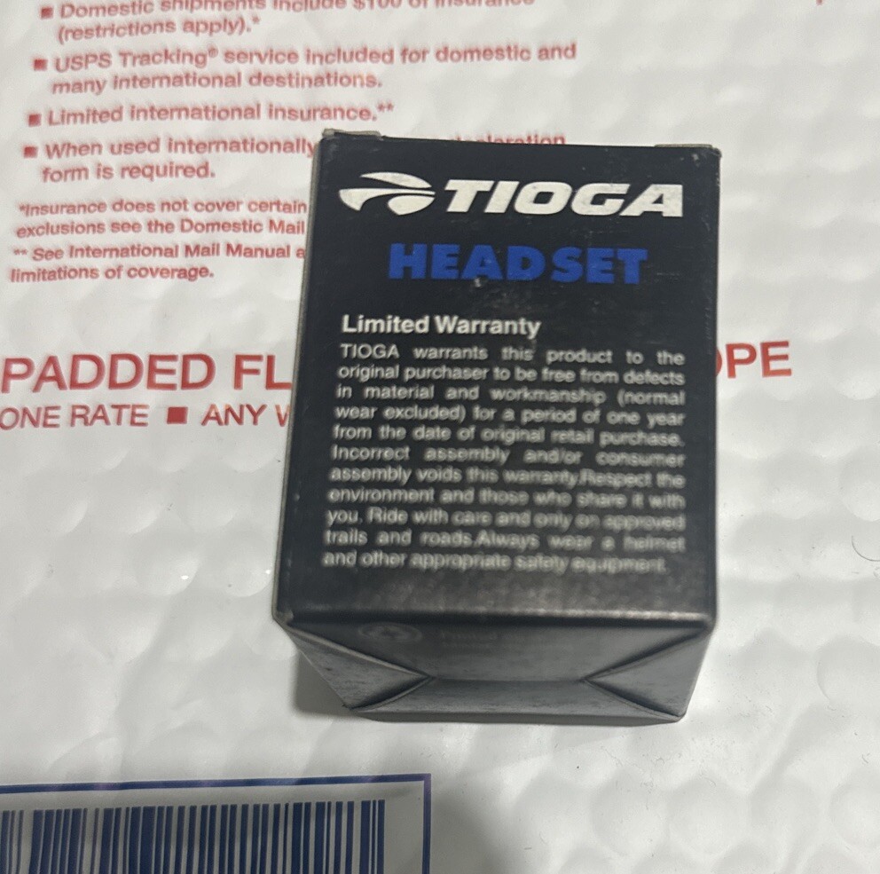 OLD SCHOOL TIOGA HEADSET BEARTRAP 2 CHROME---FAST SHIP