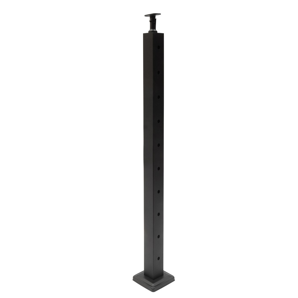 Cable Railing Post Stainless Steel Stair Handrail Deck Railing Kit DIY 36"x2"x2"