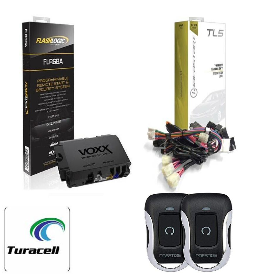 Flashlogic FLRSBA Remote Start Add-On Module 3X LOCK Start Toyota Scion 2010+