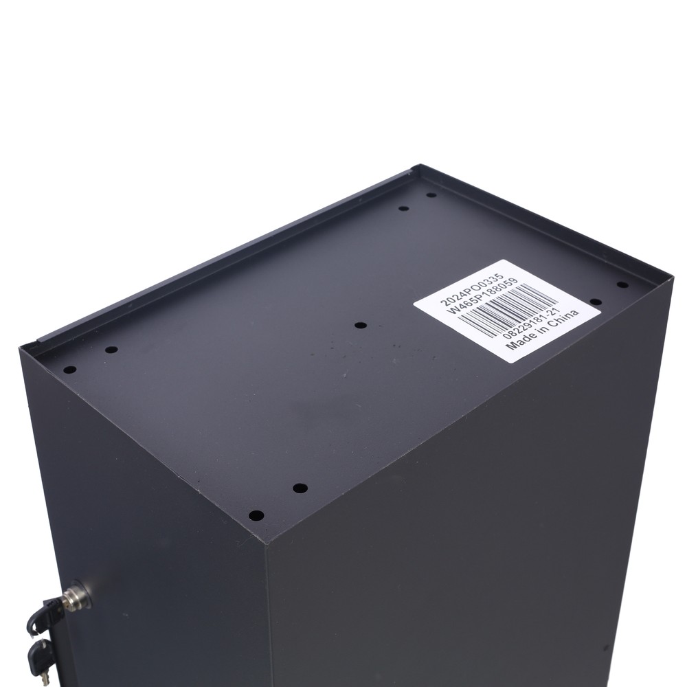 Large Package Delivery Parcel Mail Drop Box for Porch with Parcel Compartment
