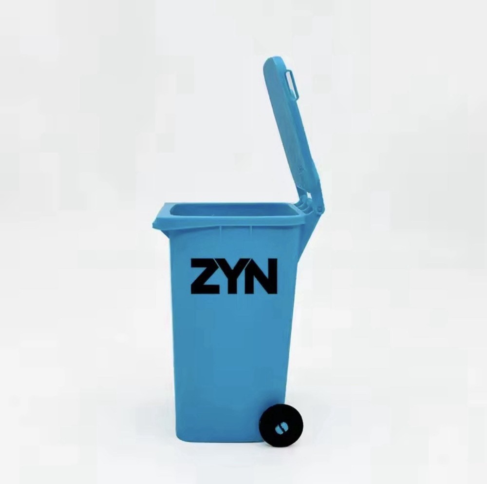 Zyn Bin Desk Trash Can Organizer Storage Box Dustproof Desktop Office