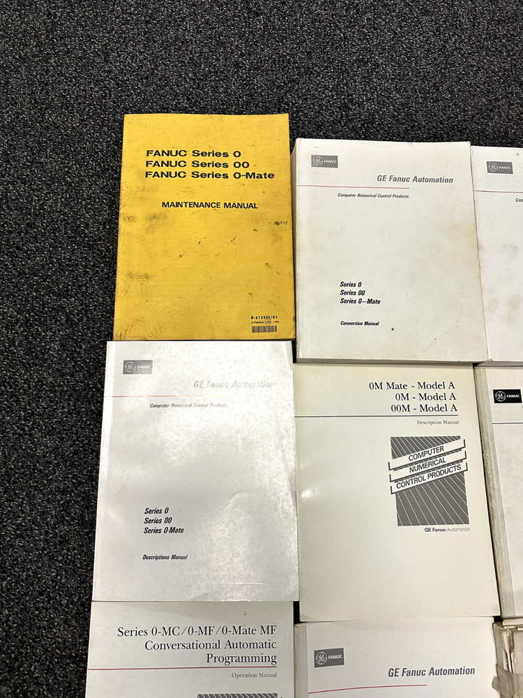 Fanuc Series 0 Various Manual Lot