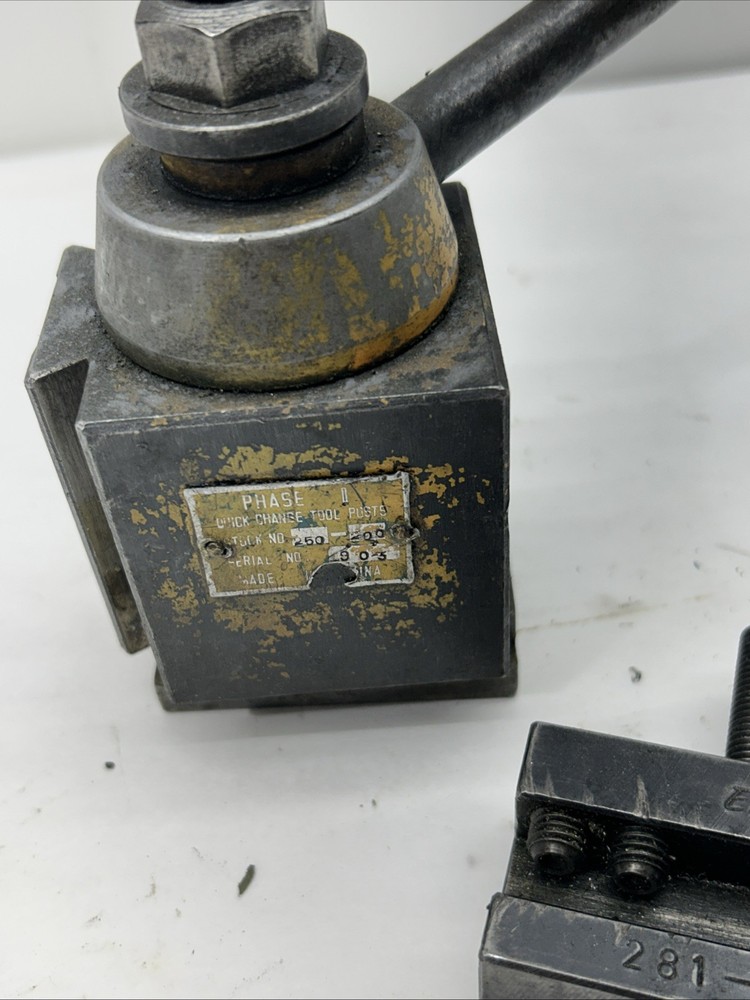 Phase ii Quick Change Tool Post 250-200250-302 ,Enco Quick Change Tool Post