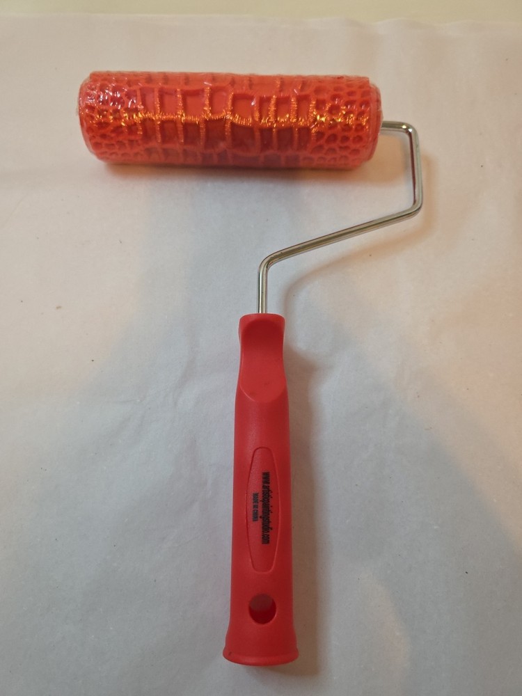 Decorative Art Texture Roller - 7" Roller (Crocodile Skin Pattern)