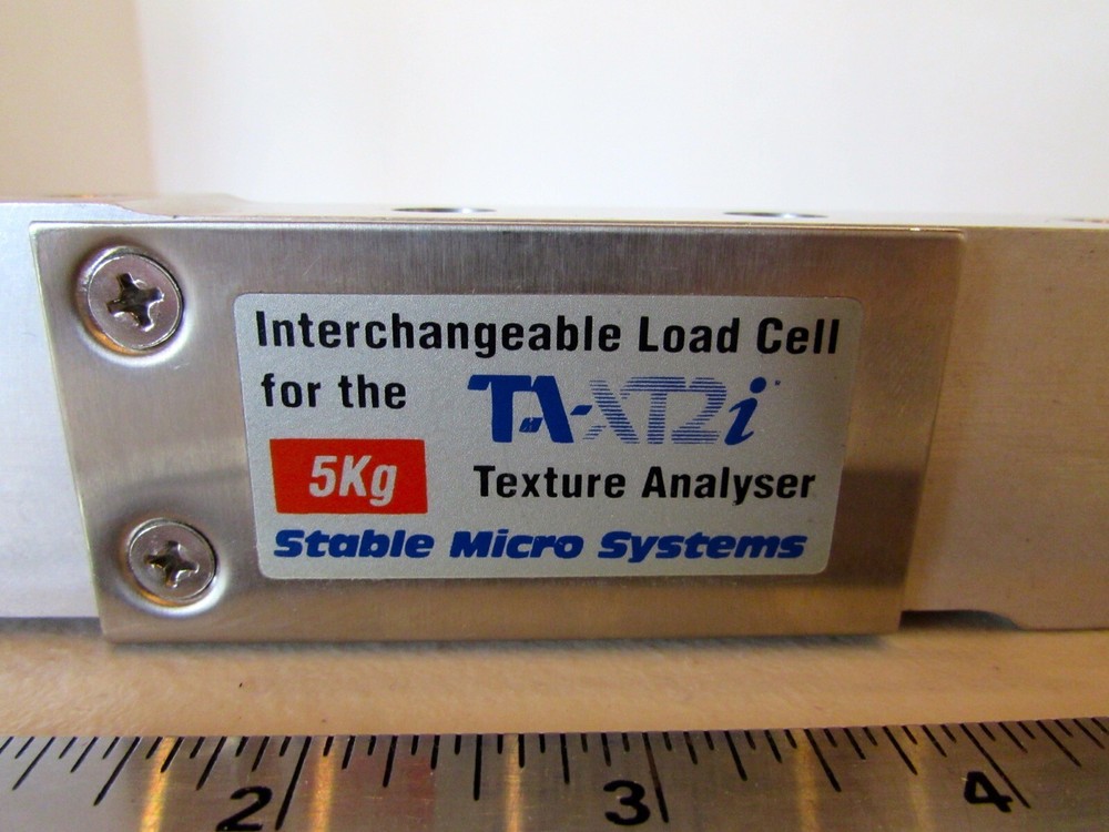 Stable Micro Systems 5kg Interchangable Load Cell TA-XT2i Texture Analyzer USA
