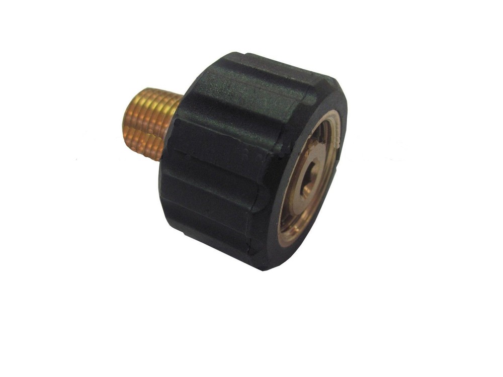 M22 x 1/4" MPT European Coupler