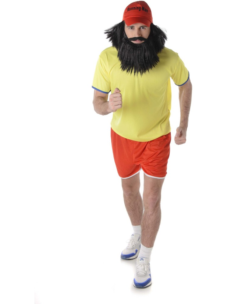 90s Just Started Running Man Men's Costume