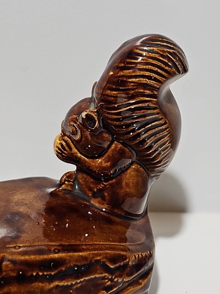 Mid Century Modern Squirrel Planter Ceramic MCM