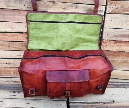 Description QUALITY LEATHER BAG Each bag is crafted from goatskin
