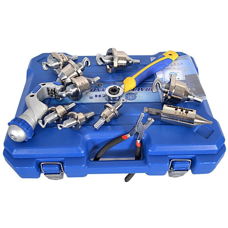 WK-T800 Copper Pipe Tee Pipe Branch Pipe Reamer T-type Hole Puller Reamer Pipe