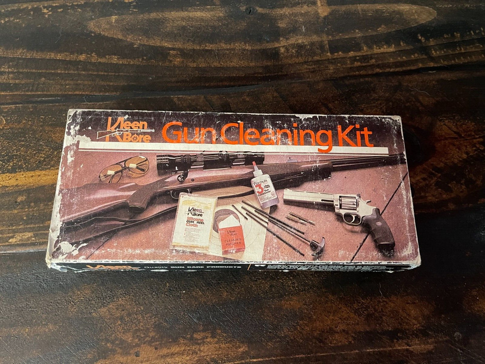 1970s Complete Kleen Bore Gun Cleaning Kit