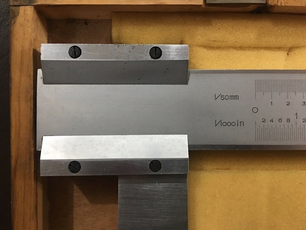 Vernier Caliper 0-60” Inch long used