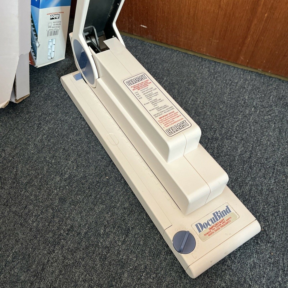 Celcast Docubind Binding & Punching Machine with Plastic Binding Combs