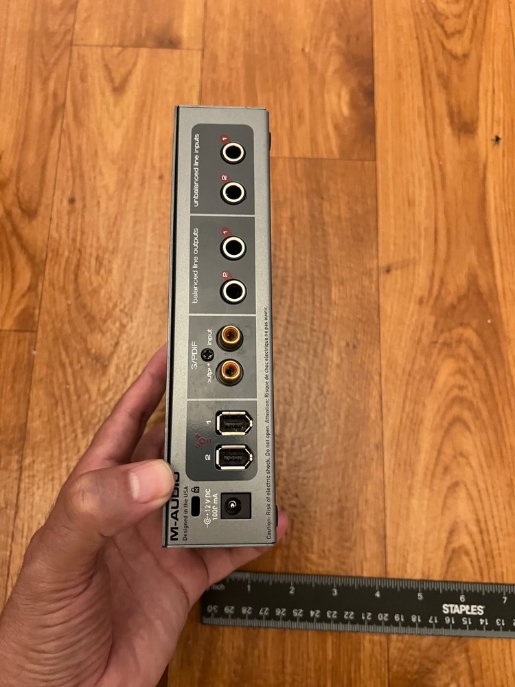 M-Audio Firewire Solo Mobile Music Audio Recording Interface