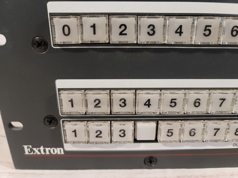Extron SMX Series Multi-Matrix Switcher Input/Output