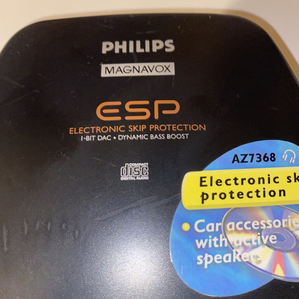 Philips Magnavox ESP Portable CD Player Skip Protection Tested