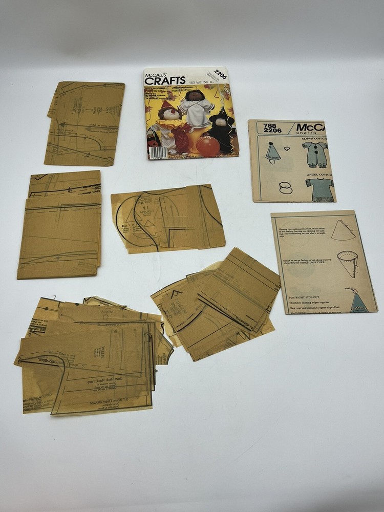 Cabbage Patch Kids Butterick design Lot. A2