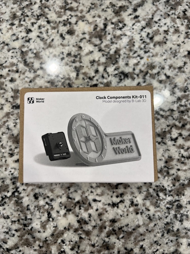 Maker World’s Clock Components