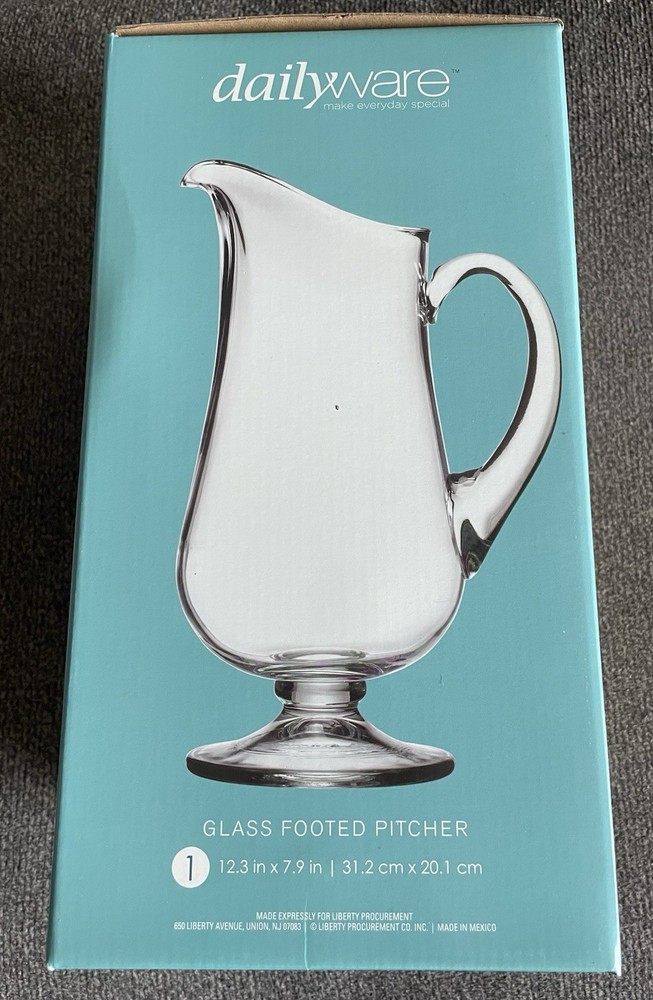 DailyWare Make Every Day Special Footed Pitcher