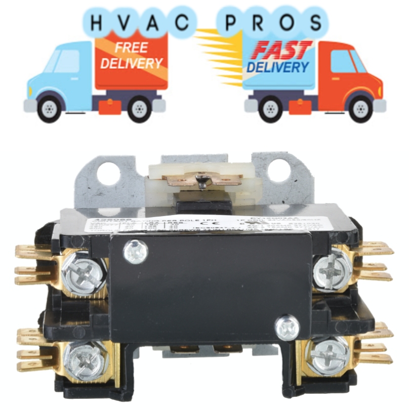 Rheem / Ruud Replacement Contactor - 1 Pole • 30 Amp • 24V Coil