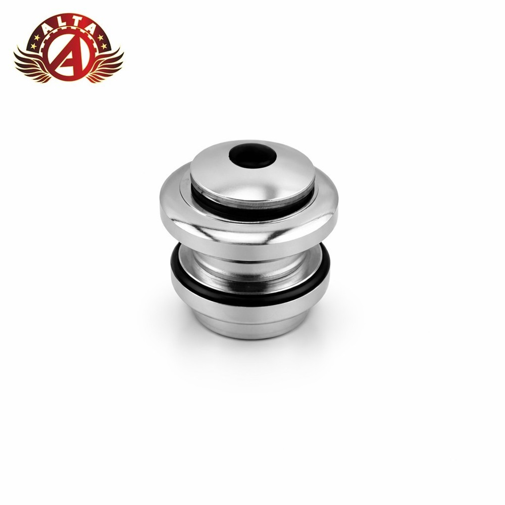 ALTA 1" Chrome Threadless Headset Steel 30x27mm Bicycle Replacement Fork Part.