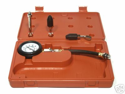 Quick Cylinder Compression Tester Presure Check Test from 0 to 300 psi