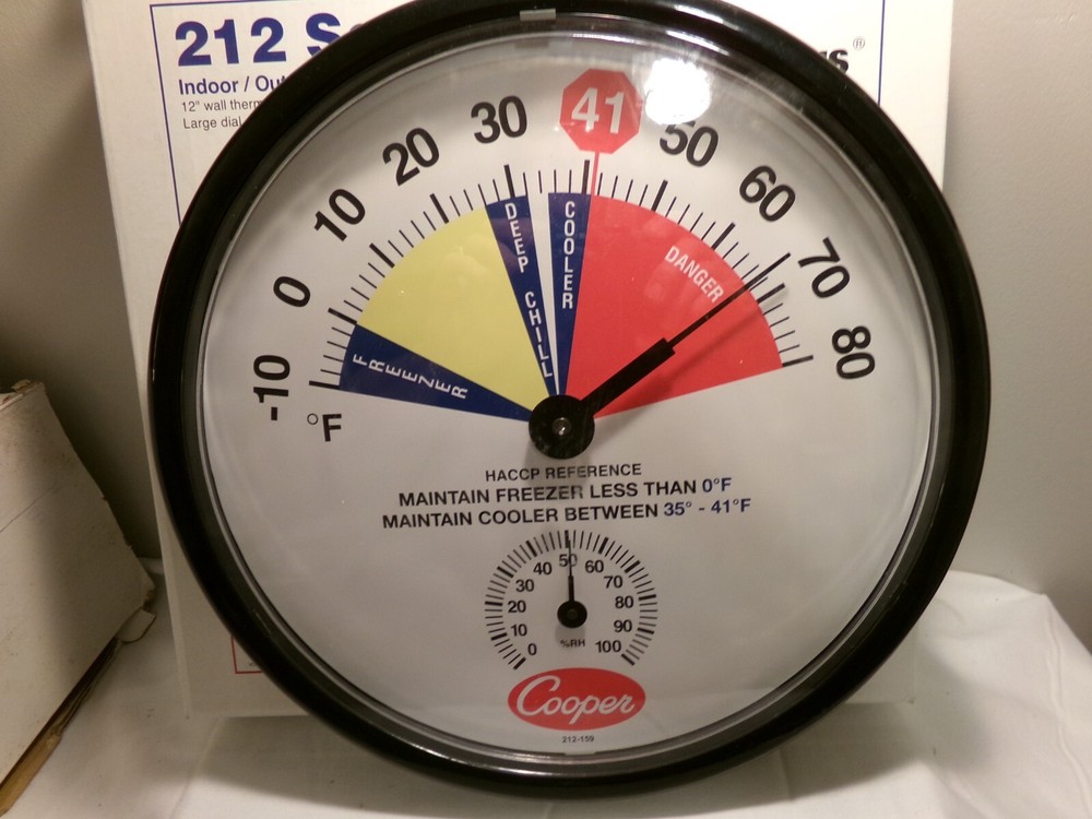 Cooper 212-159 Freezer Thermometer