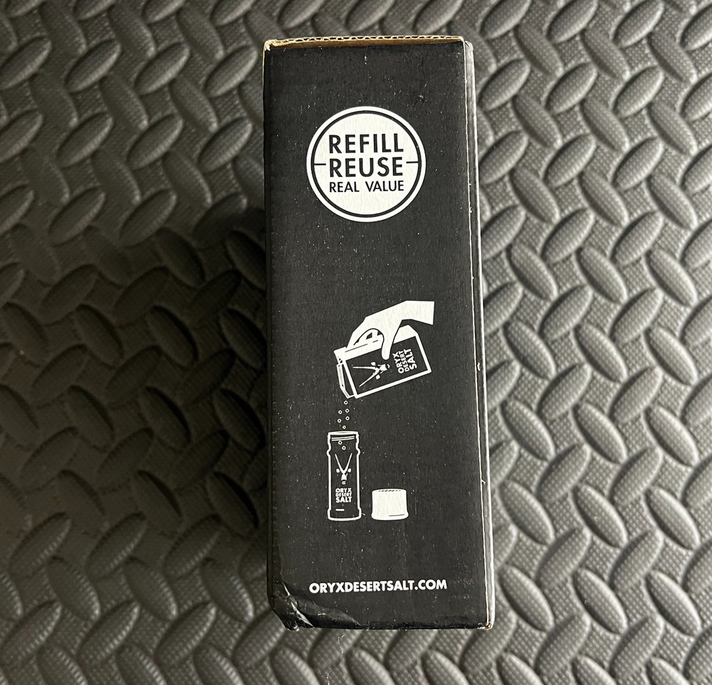 Oryx Desert Salt - Grinder & Refillable Box SKU S310