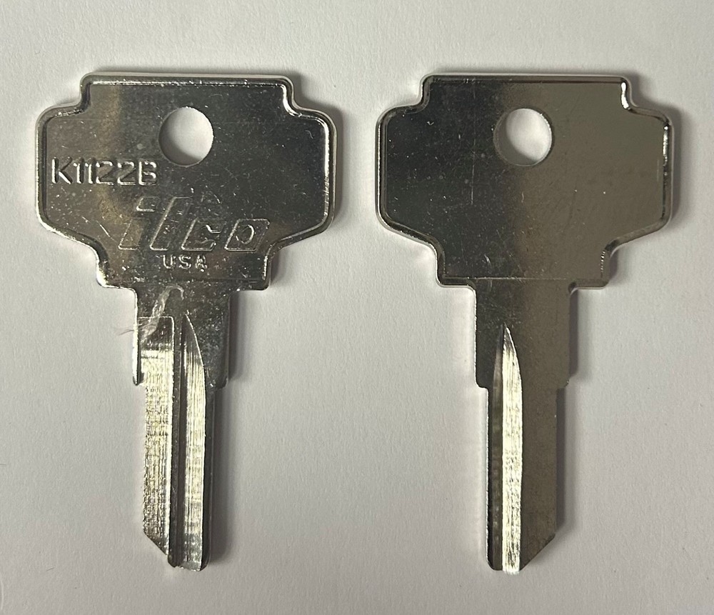 Ilco K1122B Bargman Key Blank uncut (1 Pc)