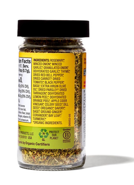 Bragg, Sprinkles & Herbs Spices, 1.5 Oz