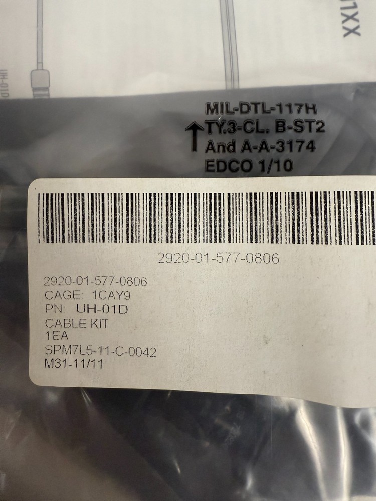 NEW SureFire HellFighter UH-01D Light Cable Kit with Hand Grip Switch