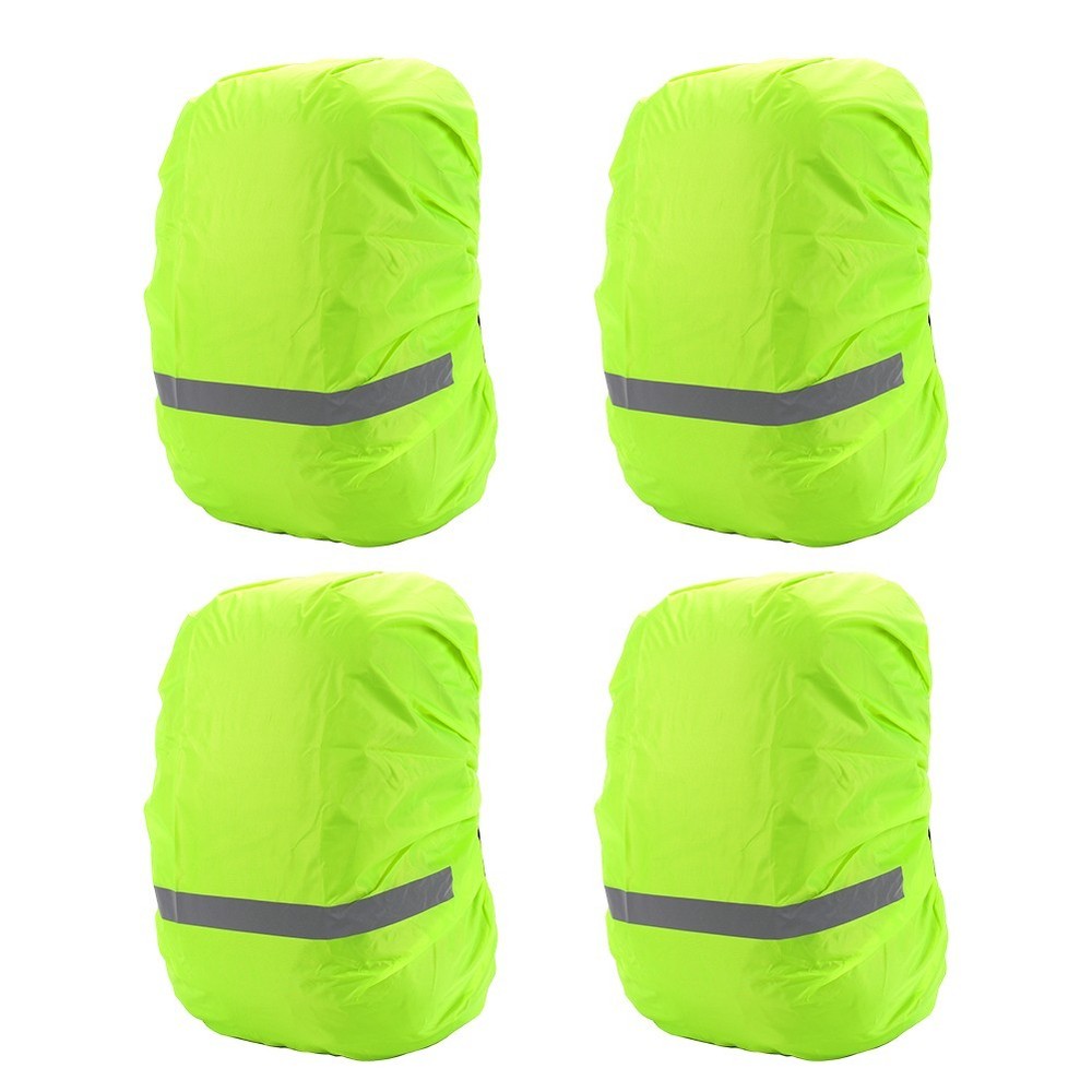 Oversized Waterproof Backpack Rain Covers Set of 4 Ideal for All Sizes