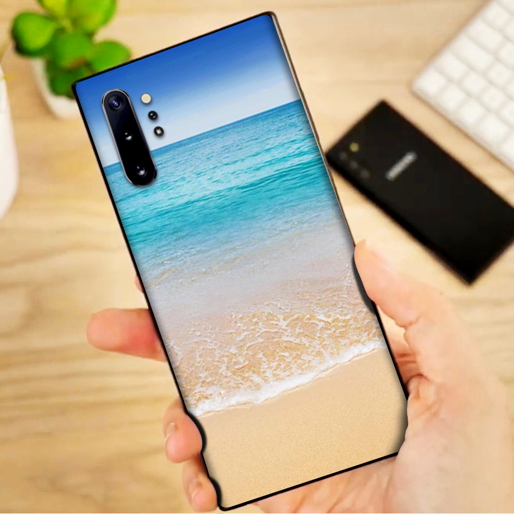 Skins Decal Wrap for Samsung Note 10 Plus -Bahamas Beach