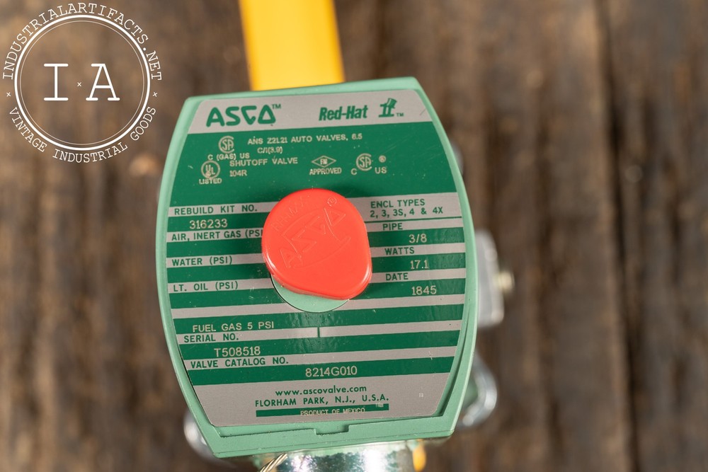 ASCO Red Hat II Solenoid Shutoff Valve