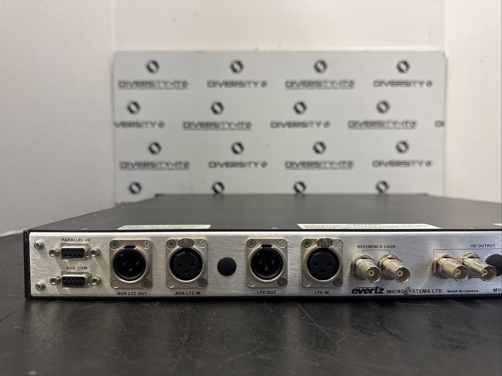 Evertz HD9010TM HD Time Code Master Reader Generator System