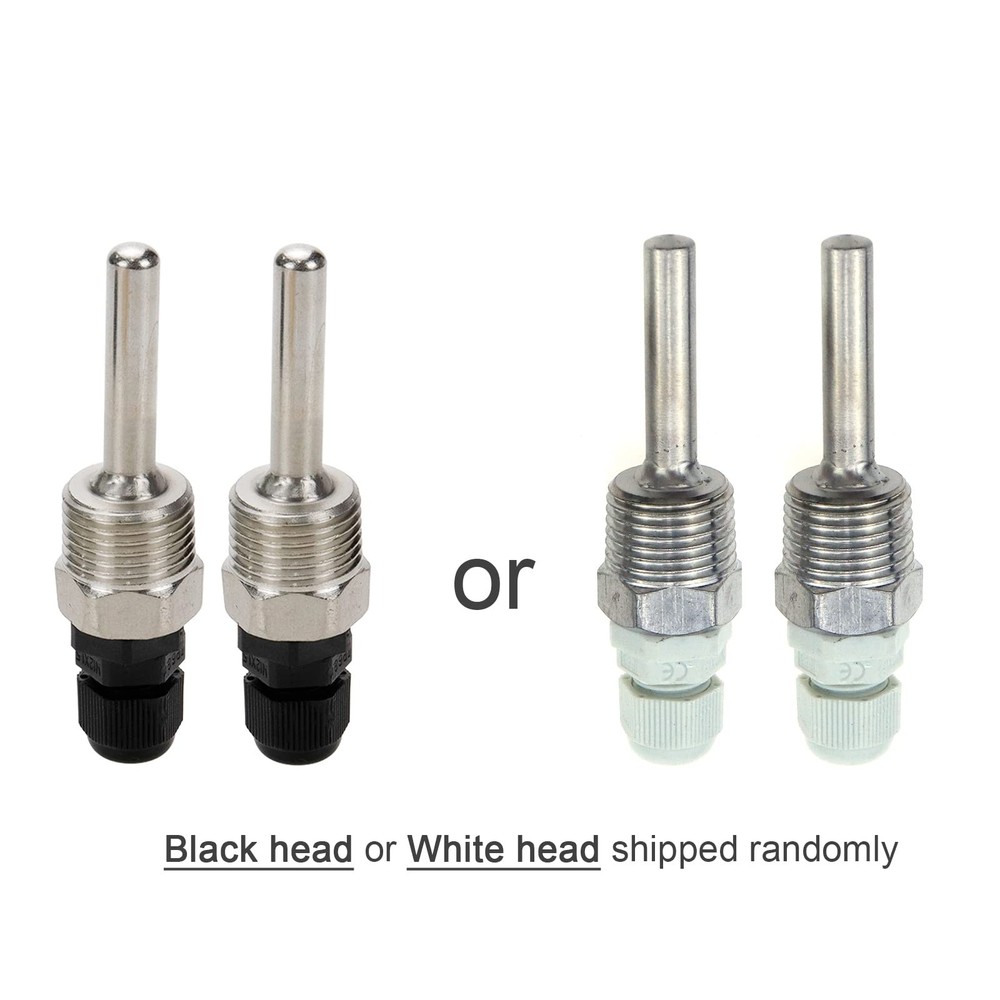 Meprotal 2pcs 1/2 Inch NPT Thermowell Weldless Stainless Steel 50mm Length