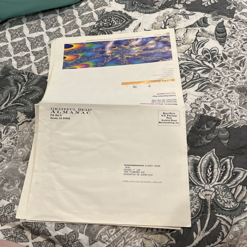 Grateful Dead Almanac Winter/ Spring Issue Volume 3 Number 2