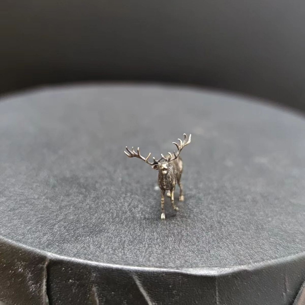 copper bonsai suiseki micro landscape decoration deer