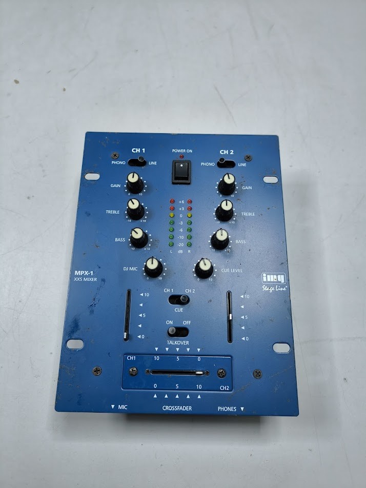 Stage Line MPX-1 Mixer - Used, Powers On, Untested Knobs