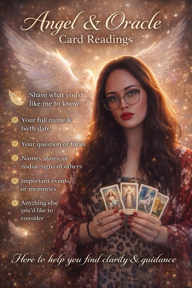 Psychic Medium Reading One Question Angel And Oracle Card Same Day